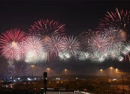 瑞安县焰火晚会